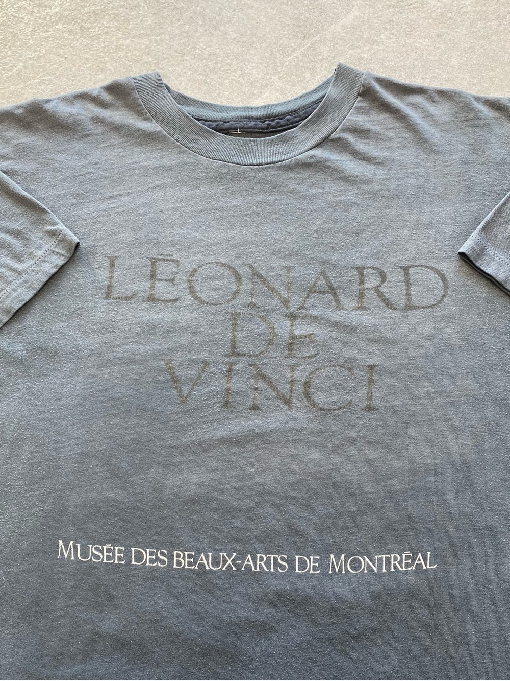 80s Leonard De Vinci Art Tee Shirt